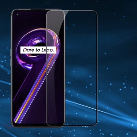 Nillkin CP+PRO ultracienkie szkło hartowane na cały ekran z ramką 0,2 mm 9H Realme 9 Pro czarny