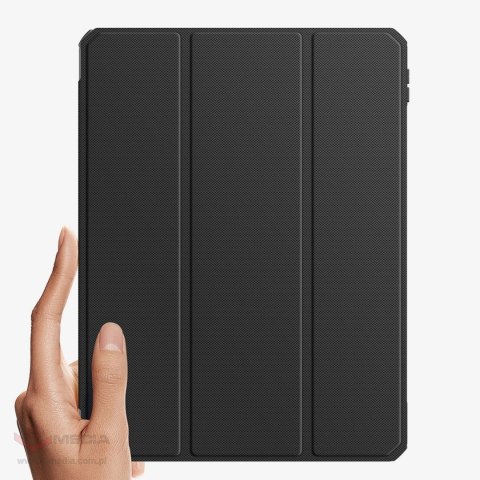 Dux Ducis Toby etui iPad 10.9'' 2022 (10 gen.) pokrowiec z miejscem na rysik Apple Pencil smart cover podstawka czarne