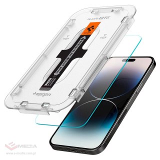 Szkło hartowane Spigen Glas.tR EZ Fit na iPhone 14 Pro Max - 2 szt.