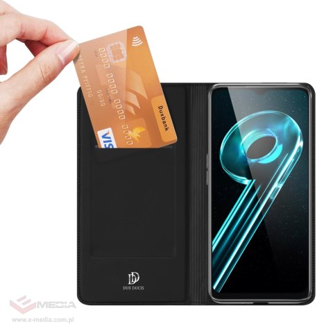 Dux Ducis Skin Pro etui do Realme 10 5G / Realme 9i 5G pokrowiec z klapką portfel na kartę podstawka czarne