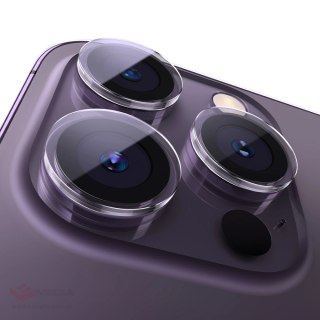 Szkło hartowane na aparat do iPhone 14 Pro / 14 Pro Max Baseus + zestaw montażowy