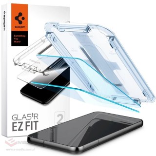 Szkło hartowane Spigen Glas.tR EZ Fit na Samsung Galaxy S23 - 2 szt.