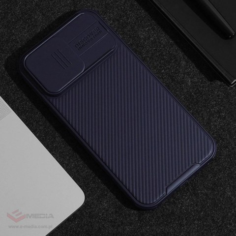 Pancerne etui Nillkin CamShield Pro Magnetic Case do iPhone 15 z osłoną na aparat - zielony