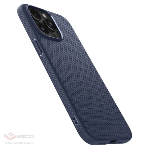 Etui Spigen Liquid Air na iPhone 15 Pro - niebieskie