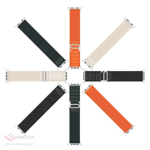 Sportowy pasek ze sprzączką do Apple Watch Ultra / 9 / 8 / 7 / 6 / SE / 5 / 4 / 3 / 2 / 1 (42, 44, 45, 49 mm) Dux Ducis Strap GS