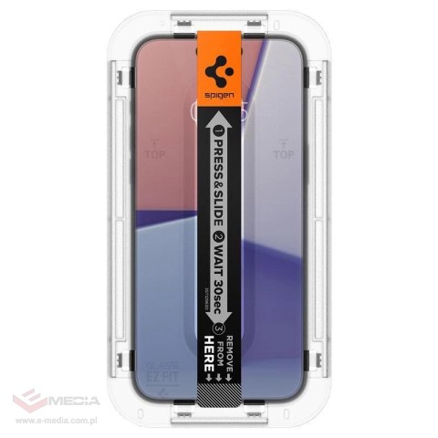 Szkło hartowane Spigen Glas.tR EZ Fit na iPhone 15 Plus / 16 Plus