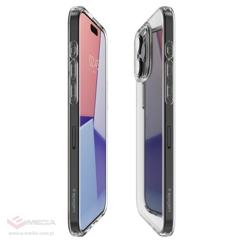 Etui Spigen Crystal Flex na iPhone 15 Pro Max - przezroczyste