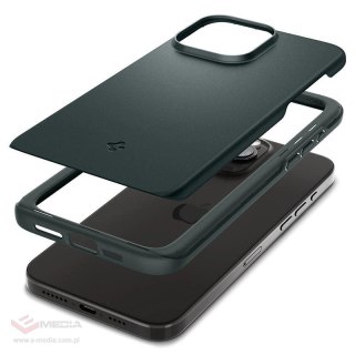 Etui Spigen Thin Fit do na iPhone 15 Pro - zielone