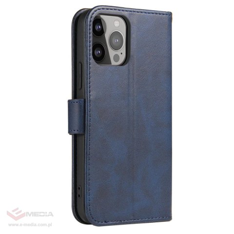 Etui Magnet Case do Samsung A15 z klapką i portfelem - niebieskie