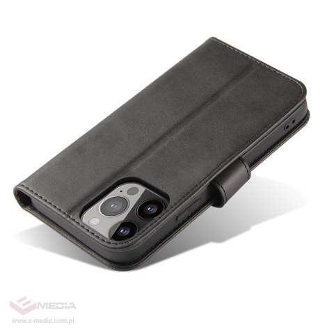 Etui Magnet Case do Samsung S24 z klapką i portfelem - czarne