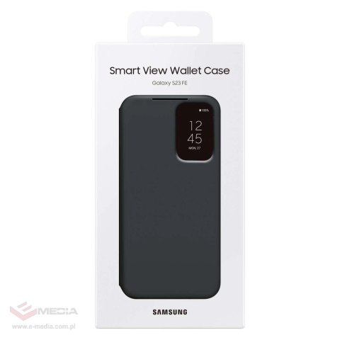 Etui Samsung Smart View Wallet EF-ZS711CBEGWW do Samsung Galaxy S23 FE - czarne