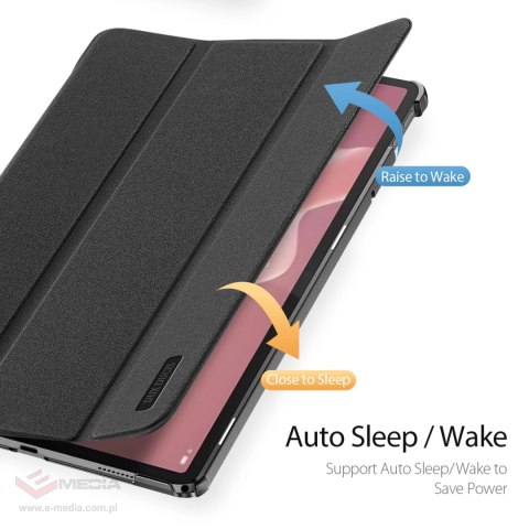 Etui Dux Ducis Domo z klapką i smart sleep na Lenovo Tab M11 - czarne