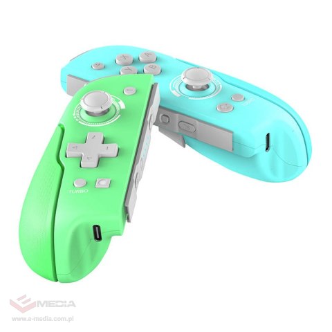 Kontroler bezprzewodowy / GamePad iPega Nintendo Switch PG-SW006A Zielono Niebieski