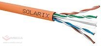 KABEL SKRĘTKA SOLARIX CAT.6 U/UTP LSOHFR B2ca s1d1a1 szpula 500M