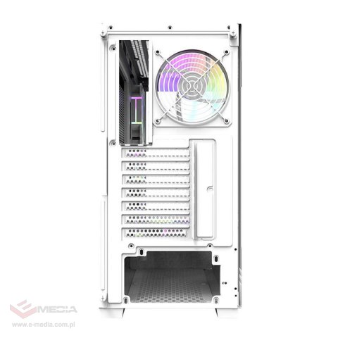 Obudowa komputerowa Darkflash DS900 (biała) + 7 wentylatorów ARGB