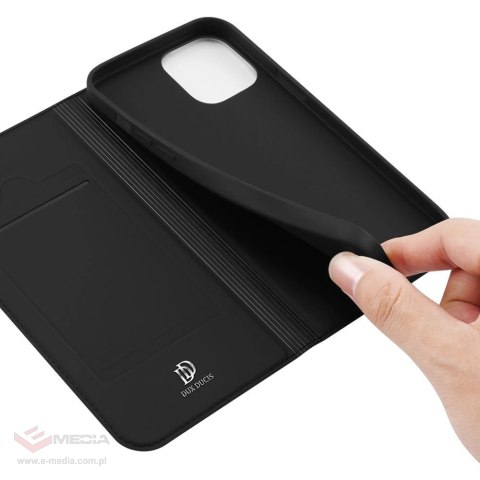 Dux Ducis Skin Pro kabura etui pokrowiec z klapką iPhone 13 Pro czarny