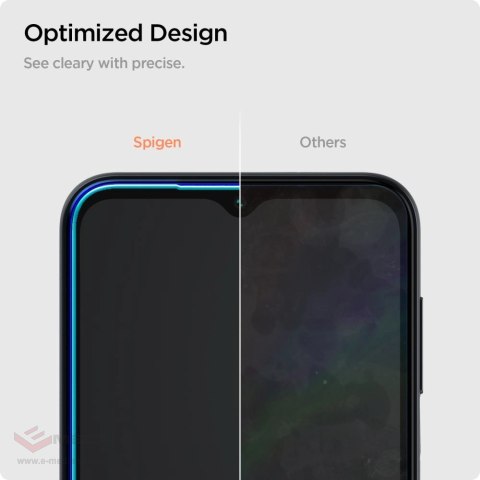 Szkło hartowane Spigen Glas.tR Slim na Samsung Galaxy A15 4G / 5G / A25 5G - 2 szt.