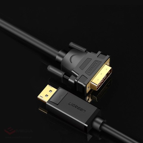 Ugreen kabel przewód DisplayPort - DVI 2m czarny (DP103)