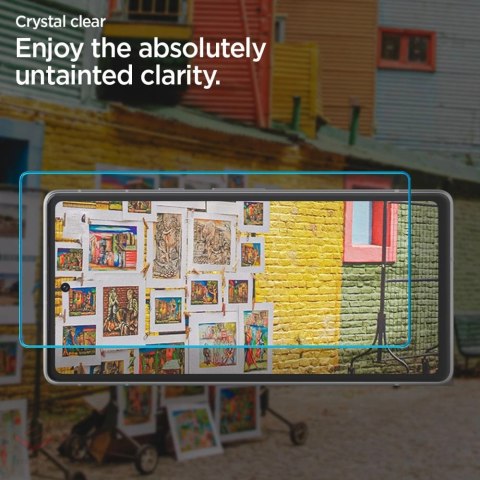 Szkło hartowane Spigen ALM Glas.tR na Google Pixel 7A - 2 szt.