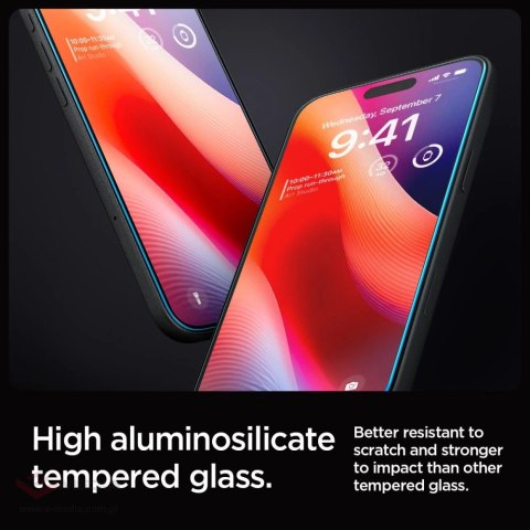 Szkło hartowane Spigen Glas.tR EZ Fit na iPhone 16 Pro Max