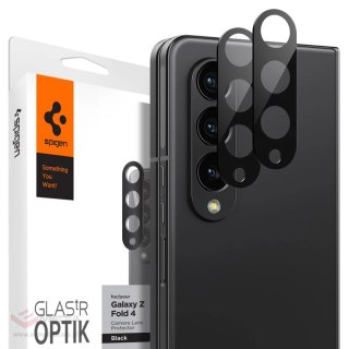 Osłona aparatu Spigen Optik.tR Camera Protector na Samsung Galaxy Z Fold 4 - czarna 2 szt.