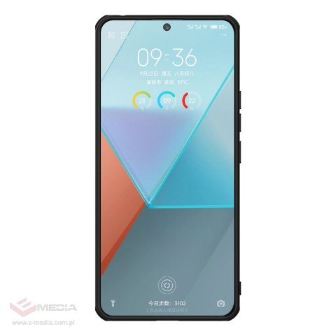 Etui Nillkin Super Frosted Shield Pro do Xiaomi Redmi Note 13 Pro 4G / Poco X6 5G - czarne