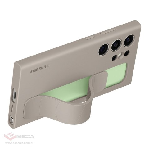 Etui Samsung Standing Grip Case EF-GS928CUEGWW z uchwytem / podstawką do Samsung Galaxy S24 Ultra - szare