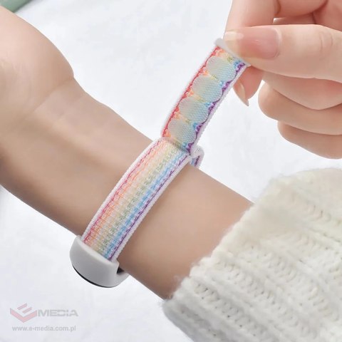 Pasek Tech-Protect Nylon na Xiaomi Smart Band 8 / 8 NFC - czarny