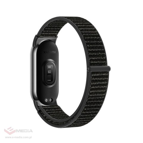 Pasek Tech-Protect Nylon na Xiaomi Smart Band 8 / 8 NFC - czarny