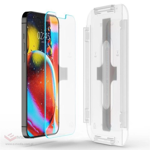 Szkło hartowane Spigen Glas.tR EZ Fit Privacy na iPhone 13 Pro Max - 2 szt.