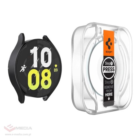 Szkło hartowane Spigen Glas.tR EZ Fit na Samsung Galaxy Watch 6 (44 mm) - 2 szt.