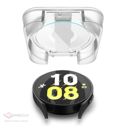 Szkło hartowane Spigen Glas.tR EZ Fit na Samsung Galaxy Watch 6 (44 mm) - 2 szt.