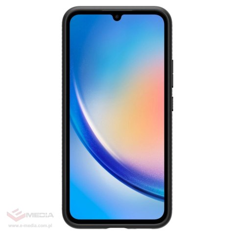 Etui Spigen Liquid Air na Samsung Galaxy A34 5G - czarny mat