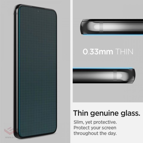 Szkło hartowane Spigen Glas.tR EZ Fit na Samsung Galaxy S22+ - 2 szt.