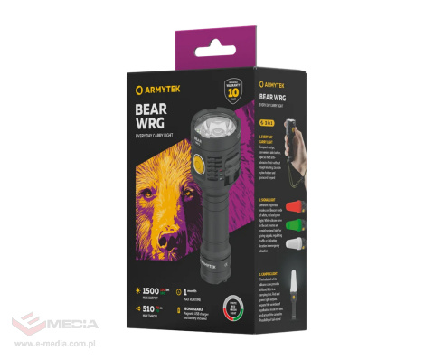 Latarka Armytek Bear WRG