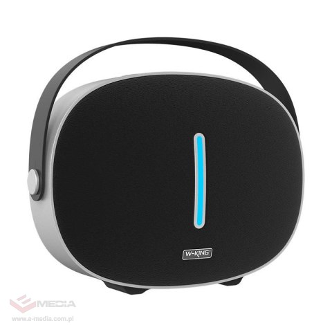 Głośnik bezprzewodowy Bluetooth W-KING T8 30W (czarny) Głośnik bezprzewodowy Bluetooth W-KING T8 30W (czarny)