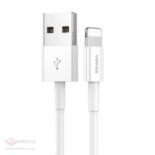 Kabel USB do Lightning VFAN X03, 3A, 1m (biały)