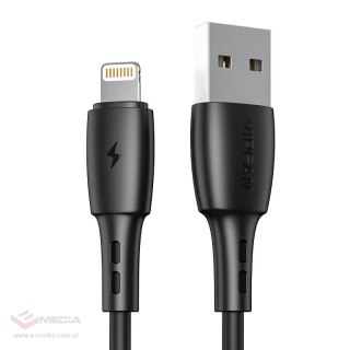 Kabel USB do Lightning VFAN Racing X05, 3A, 1m (czarny)