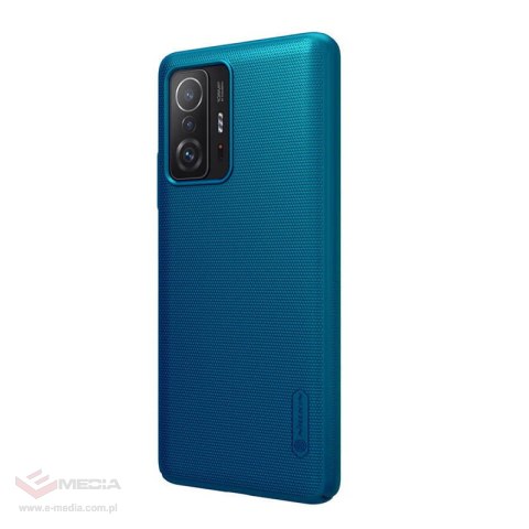 Etui Nillkin Super Frosted Shield do Xiaomi 11T/11T Pro (niebieskie)