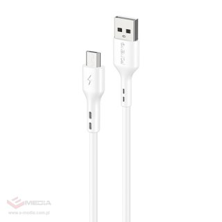 Kabel USB do Micro USB Foneng X36, 2.4A, 1m (biały)