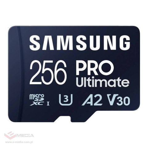 Karta pamięci Samsung microSDXC PRO Ultimate 256GB 200/130 MB/s UHS-I/U3 (MB-MY256SB/WW)