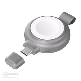 Ładowarka magnetyczna, INVZI, NVZAWC01, dla Apple Watch, 5W z portem USB-C