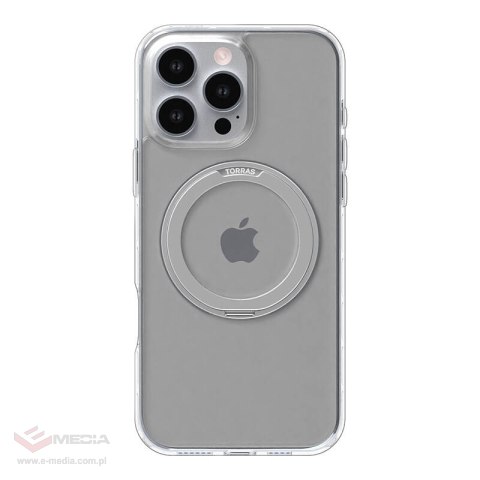 Etui Torras Ostand Pro dla iPhone 16 Pro (Przeźroczyste)