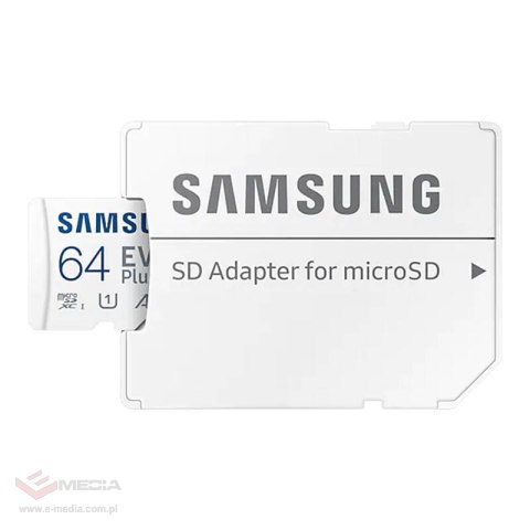 Karta pamięci SAMSUNG microSD MB-MC64SA 64GB + adapter MB-MC64SA/EU