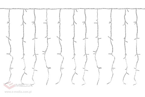 Kurtyna świetlna 5m (330 led), kolor ciepły biały. IP 44