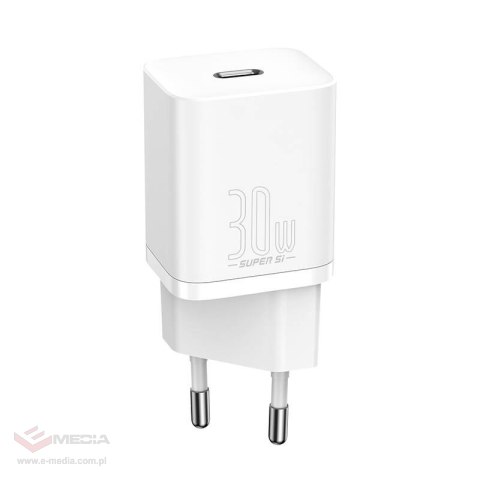 Ładowarka sieciowa Baseus Super Si Quick Charger 1C 30W (biała)