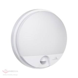 Lampa LED z sensorem ruchu MCE291 W biała