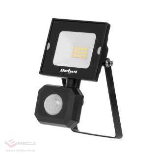 Reflektor LED 10W z sensorem ruchu i zmierzchu, 4000K, 230V