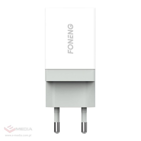 Ładowarka sieciowa Foneng K210 10.5W, 1xUSB + Kabel USB C 1m