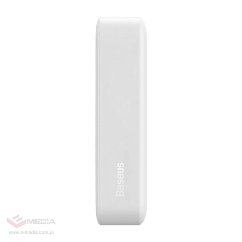 Powerbank magnetyczny Baseus Magnetic Mini 20000mAh, USB-C 20W MagSafe (biały)